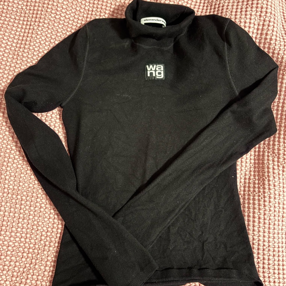 Black Turtleneck Sweater
